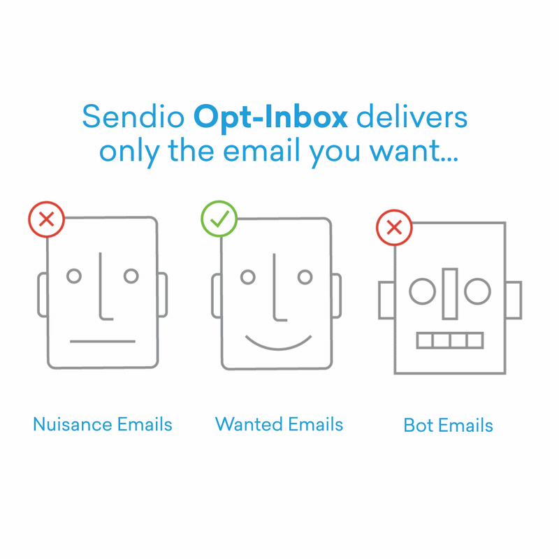How Sendio Opt-Inbox Works