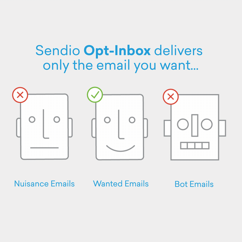 How Sendio Opt-Inbox Works